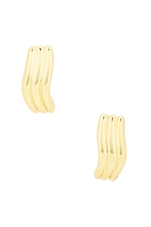 Odyssey Striated Hoop Earring SHASHI