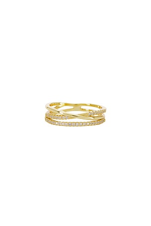 Stacey Double Pave Ring SHASHI