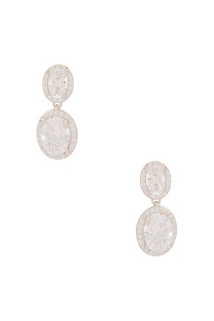 Avery Oval Drop Earring SHASHI