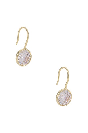 Bezel Drop Earring SHASHI