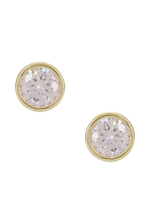 Bezel Solitaire Stud SHASHI