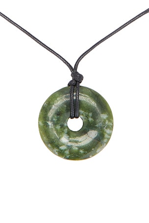 SHASHI Jade Necklace in Green