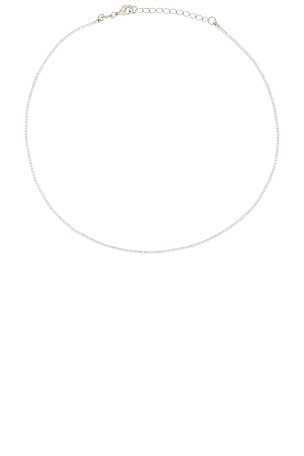 Micro Teeny Tiny Tennis Necklace SHASHI