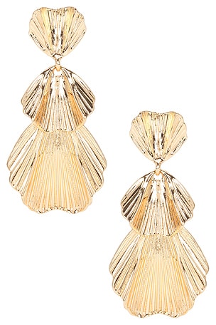 Petals Gold Earring SHASHI