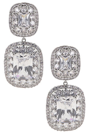 Double Halo Earring SHASHI