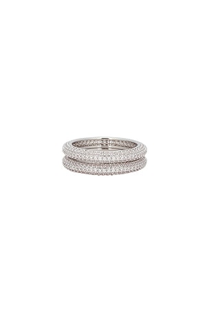 Micro Pave Ring Set SHASHI