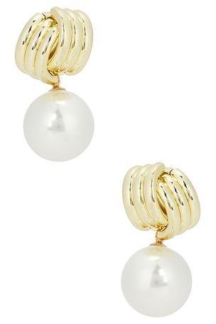 Knot Pearl Drop Earring SHASHI