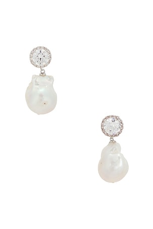Halo Pearl Earring SHASHI