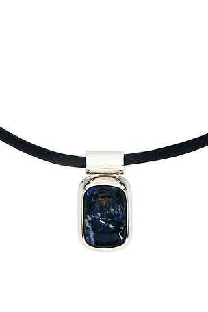 SHASHI Clementine Cord Necklace in Blue