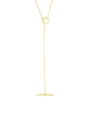 SHASHI COLLIER PORTER en Or Métallisé