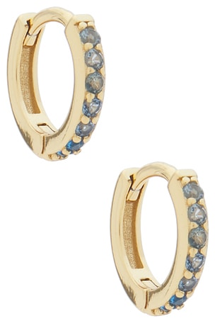 Micro Teeny Tiny Pave Huggie SHASHI