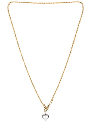 Heart Georgian Cut Pendant Necklace SHASHI