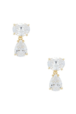 Oval Pear Drop Earring SHASHI