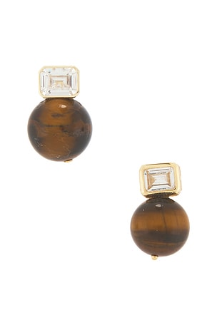 PENDIENTES DE TACHUELA EMERALD SHASHI