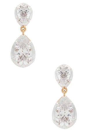 Pear Georgian Cut Earrings SHASHI
