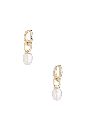 Link Pearl Earring SHASHI