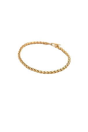 SHASHI Olympia Bracelet in Metallic Gold