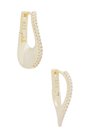 Surf Pave Earring SHASHI