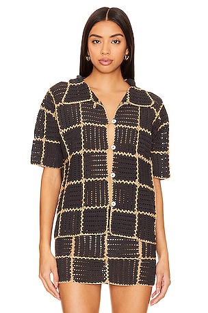 Edith Patchwork ShirtSHE MADE ME$420
