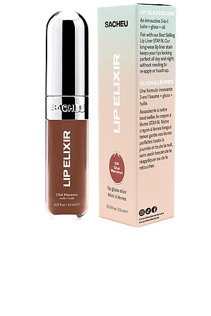 Sacheu Lip Elixir in Chai Macaron