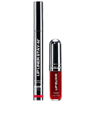 Lip Liner STAY-N & Lip Elixir Bundle Line & Shine Sacheu