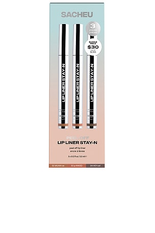 Sacheu Lip Liner Stay-n Bestseller Bundle