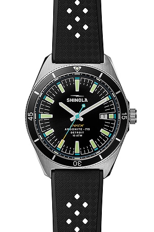 Shinola Duck 40mm Watch in Black