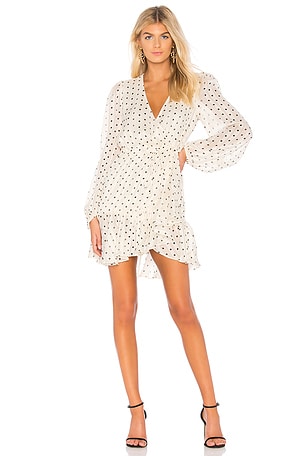 shona joy puff sleeve mini dress Bowery Long Sleeve Ruffle Mini Dress | Cherry | Dresses