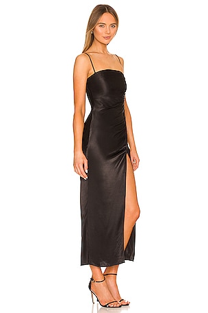 Shona Joy Thalia Midi Dress in Black