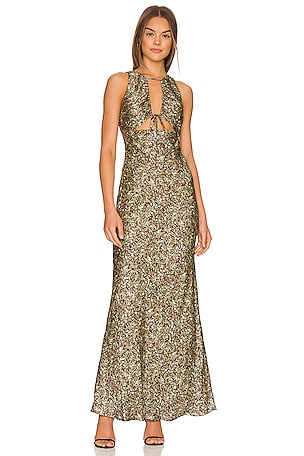 Avriel Cut Out Front Maxi Dress Shona Joy