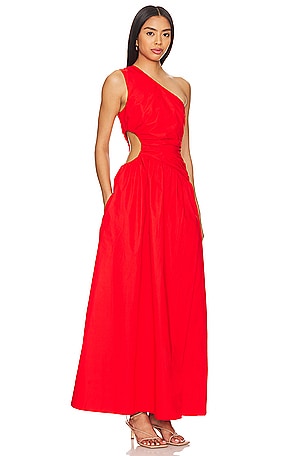 Shona Joy Amada Maxi Dress in Red