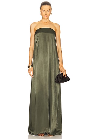 La Lune Strapless Column Maxi Dress Shona Joy
