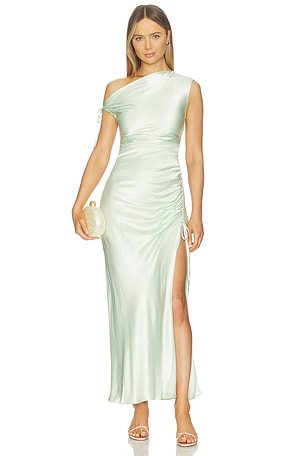 La Lune Gathered Maxi Dress Shona Joy