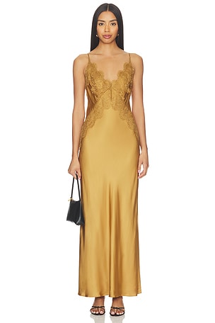 Simona Lace Slip Maxi Dress Shona Joy