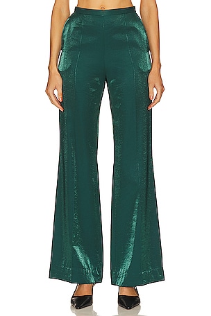 Green & Orange Snake Print Women's Belted Tapered Pants – Harlow & Lloyd