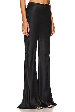 Shona Joy Camille Bias Cut Pant in Black