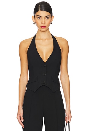 Tailored Open Back Vest Shona Joy