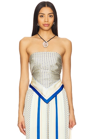 Tyler Silk Scarf Top Shona Joy