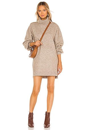 Show Me Your Mumu Chester Sweater Dress in Oatmeal Knit | REVOLVE