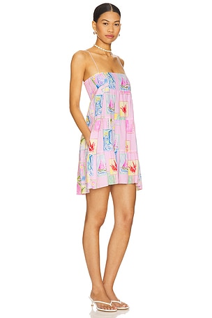 Show Me Your Mumu Ooo Mini Dress in Blush