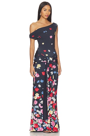 Show Me Your Mumu Winona Wrap Maxi Dress in Black. Size XS. Also