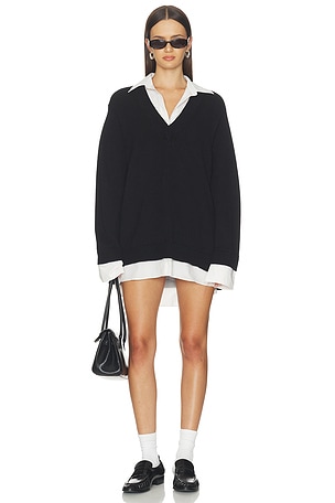 Lyle Collared Sweater Dress Show Me Your Mumu
