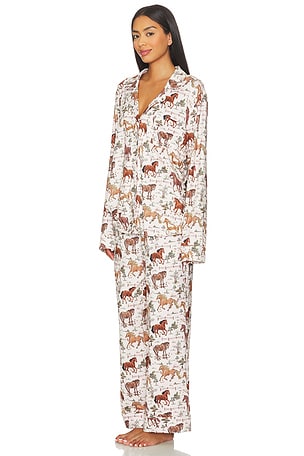 Show Me Your Mumu Classic Pj Set in Cream. Size XS. Also