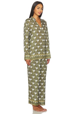 Show Me Your Mumu Overslept Pj Set in Green. Size XS. Also