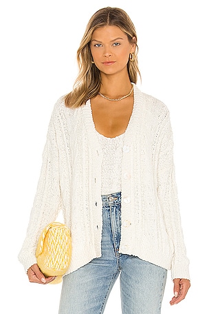 Show Me Your Mumu Callie Cardigan in Cream | REVOLVE