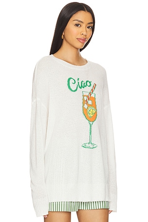 Show Me Your Mumu Woodsy Sweater in White