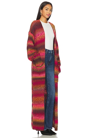 Show Me Your Mumu Edith Cardigan in Red