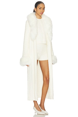 Show Me Your Mumu Stormi Cardigan in Ivory