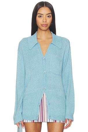 Show Me Your Mumu Sonny Sweater in Blue