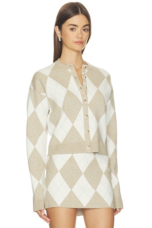 Show Me Your Mumu Throw On Cardigan in Nude